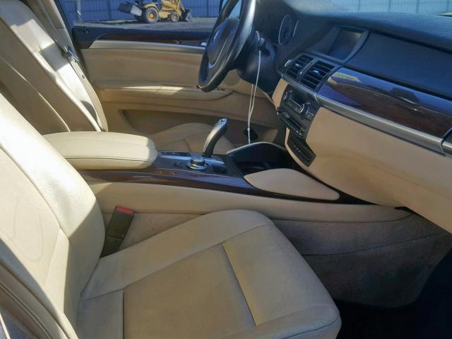 5UXFG43529L224627 - 2009 BMW X6 XDRIVE3 BLUE photo 5