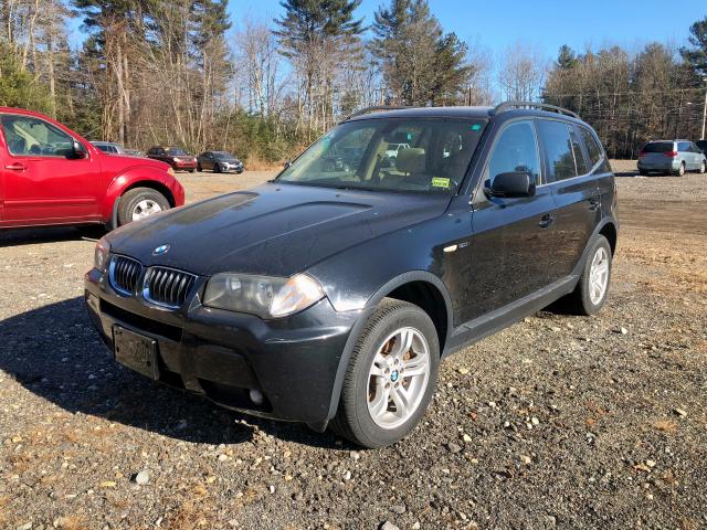 WBXPA93496WG74755 - 2006 BMW X3 3.0I BLACK photo 1