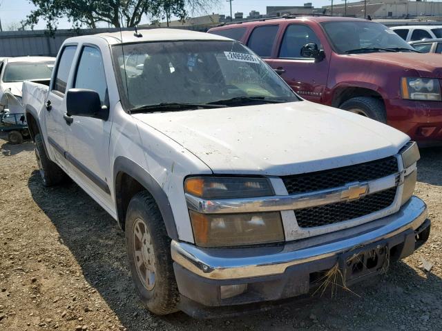 1GCCS139388171636 - 2008 CHEVROLET COLORADO WHITE photo 1