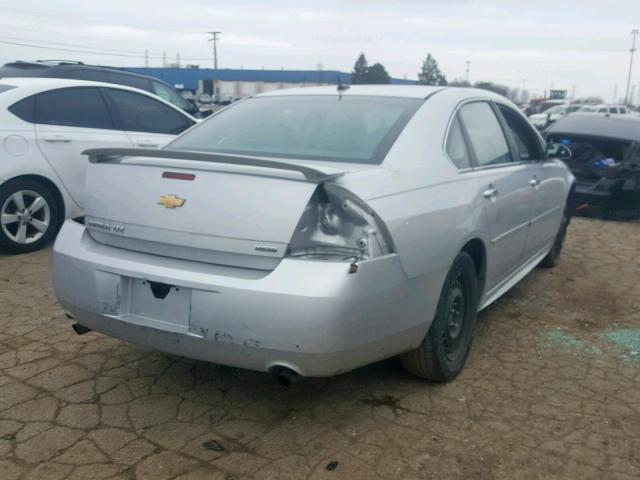 2G1WC5E3XG1180726 - 2016 CHEVROLET IMPALA LIM SILVER photo 4