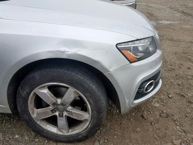 WA1DKBFP5BA011403 - 2011 AUDI Q5 PREMIUM SILVER photo 9