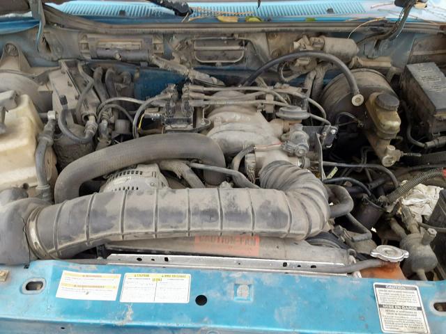 4F4CR16U1TTM09086 - 1996 MAZDA B3000 CAB BLUE photo 7