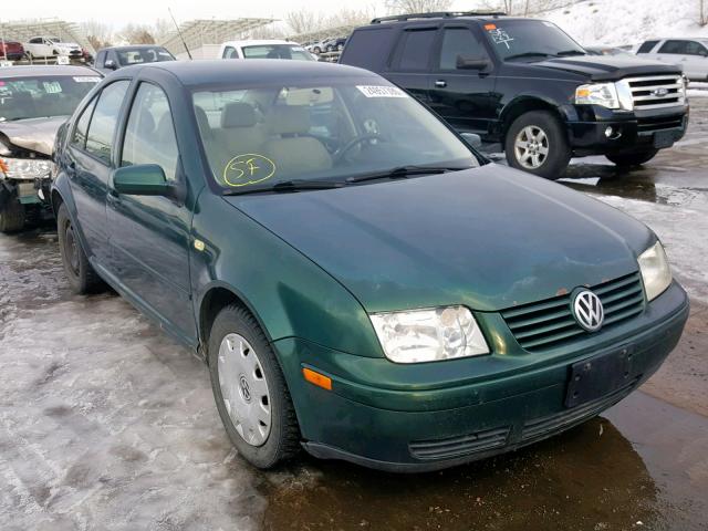 3VWRA29M4XM062043 - 1999 VOLKSWAGEN JETTA GL GREEN photo 1