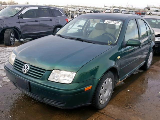 3VWRA29M4XM062043 - 1999 VOLKSWAGEN JETTA GL GREEN photo 2