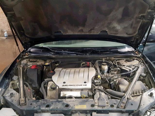 1G3WH52H91F159827 - 2001 OLDSMOBILE INTRIGUE G GREEN photo 7