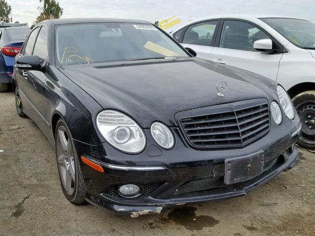 WDBUF56X89B424463 - 2009 MERCEDES-BENZ E 350 BLACK photo 1