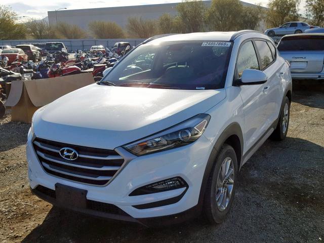 KM8J3CA40JU768033 - 2018 HYUNDAI TUCSON LIM WHITE photo 2