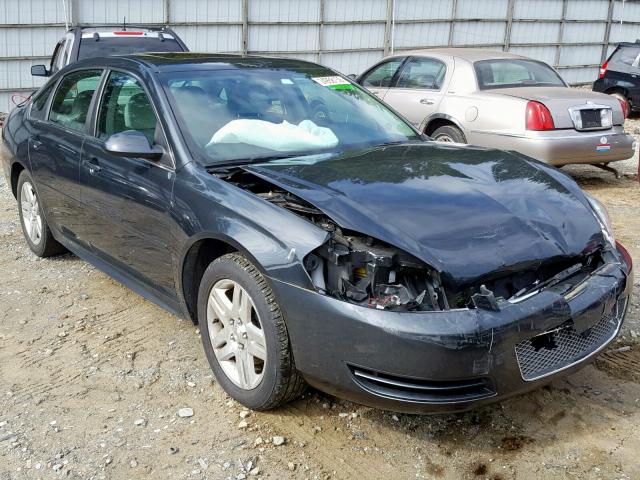 2G1WB5E31E1167251 - 2014 CHEVROLET IMPALA LIM BLACK photo 1