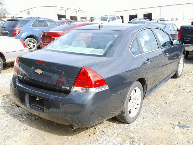 2G1WB5E31E1167251 - 2014 CHEVROLET IMPALA LIM BLACK photo 4