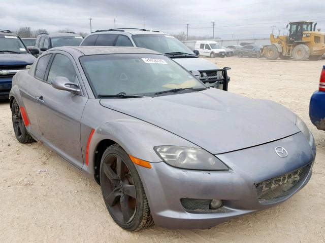 JM1FE173340102027 - 2004 MAZDA RX8 GRAY photo 1