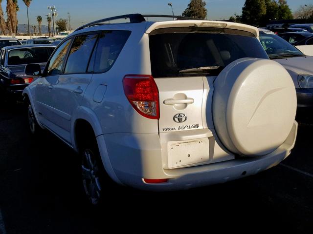 JTMBK31VX75030862 - 2007 TOYOTA RAV4 LIMIT WHITE photo 3