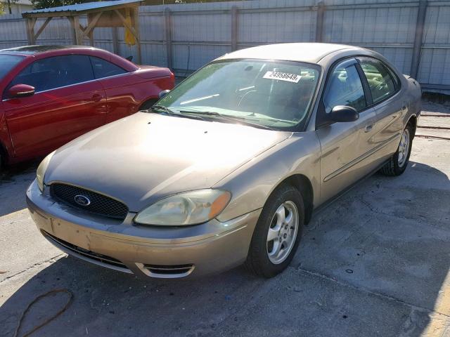 1FAFP53295A142807 - 2005 FORD TAURUS SE GOLD photo 2