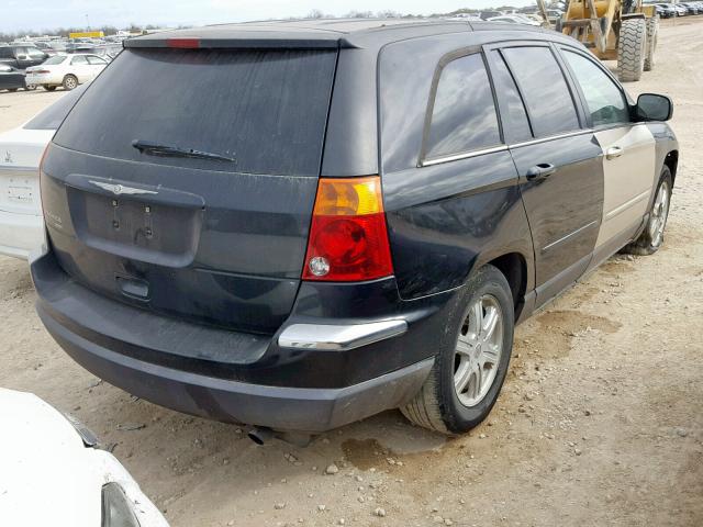 2C4GM68495R387528 - 2005 CHRYSLER PACIFICA T BLACK photo 4