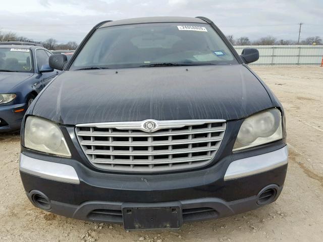 2C4GM68495R387528 - 2005 CHRYSLER PACIFICA T BLACK photo 9