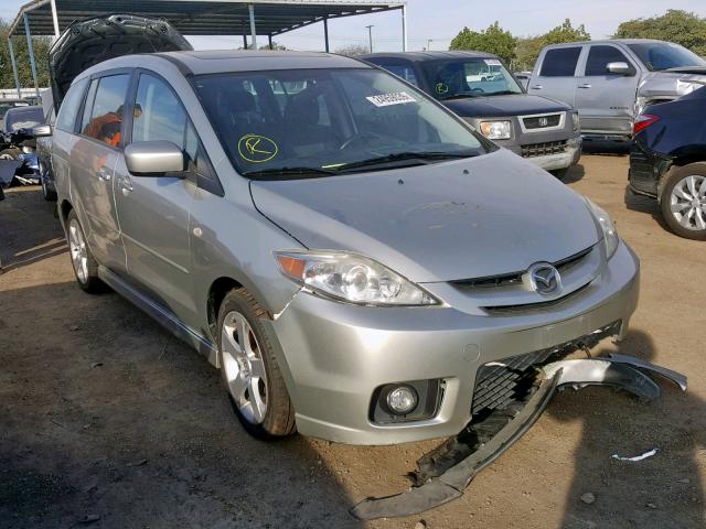 JM1CR293070137607 - 2007 MAZDA 5 SILVER photo 1