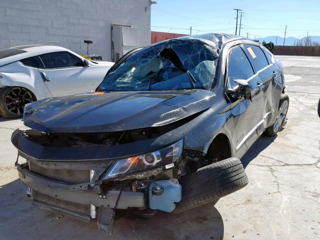 2G1125S31J9129738 - 2018 CHEVROLET IMPALA PRE შავი ფოტო 2