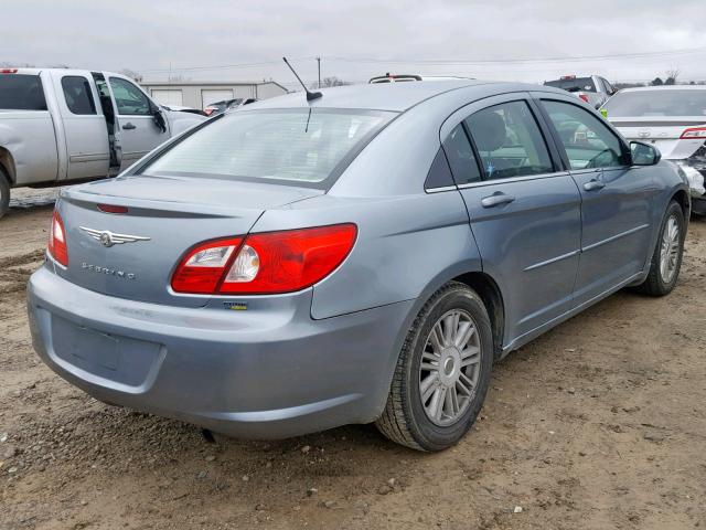 1C3LC56R18N243939 - 2008 CHRYSLER SEBRING TO BLUE photo 4