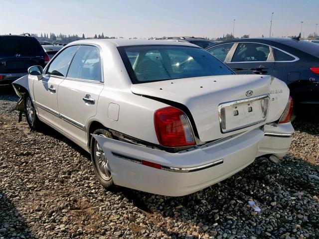 KMHFU45E05A381517 - 2005 HYUNDAI XG 350 WHITE photo 3