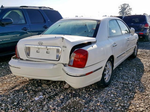 KMHFU45E05A381517 - 2005 HYUNDAI XG 350 WHITE photo 4