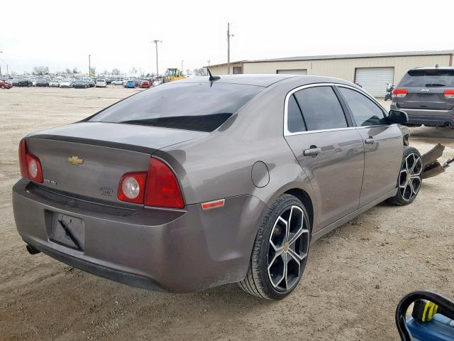 1G1ZB5E10BF232137 - 2011 CHEVROLET MALIBU LS GOLD photo 4