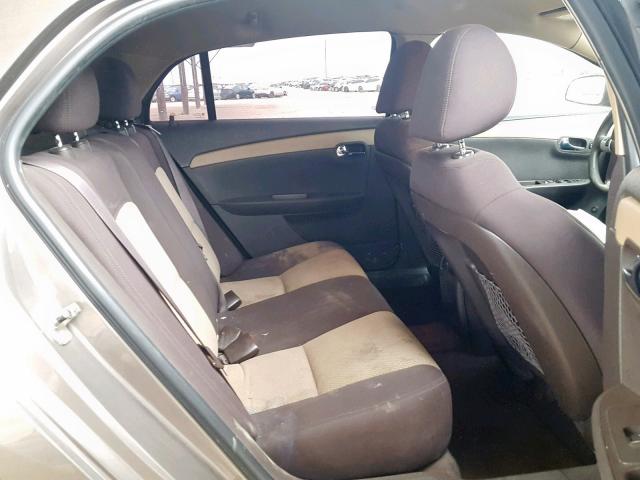 1G1ZB5E10BF232137 - 2011 CHEVROLET MALIBU LS GOLD photo 6