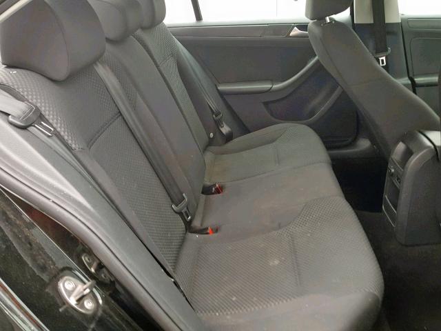 3VW2K7AJ7EM380796 - 2014 VOLKSWAGEN JETTA BASE 黑色 照片 6