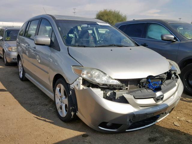 JM1CR29L860101565 - 2006 MAZDA 5 SILVER photo 1