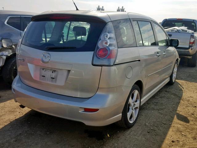 JM1CR29L860101565 - 2006 MAZDA 5 SILVER photo 4