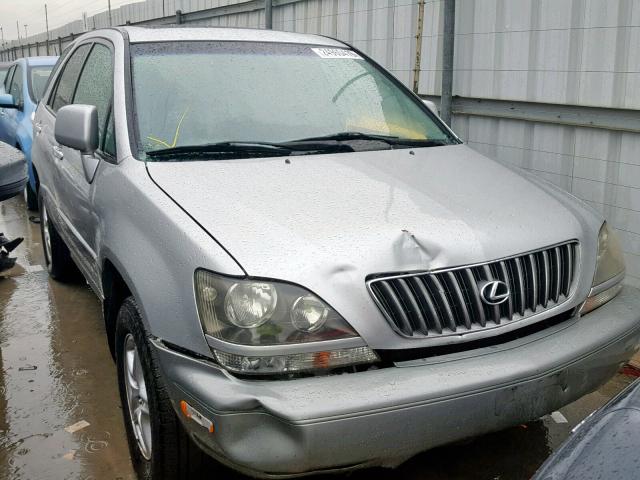 JT6HF10U0X0034340 - 1999 LEXUS RX 300 SILVER photo 1