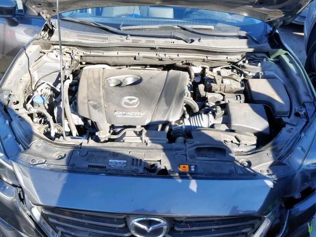 3MZBN1U76HM106644 - 2017 MAZDA 3 SPORT GRAY photo 7