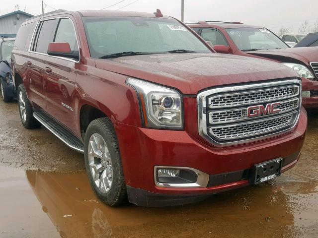 1GKS2GKC2GR366765 - 2016 GMC YUKON XL K MAROON photo 1