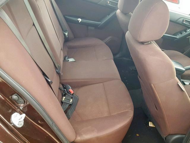 KNAFU4A28B5355555 - 2011 KIA FORTE EX 勃艮第红 照片 6