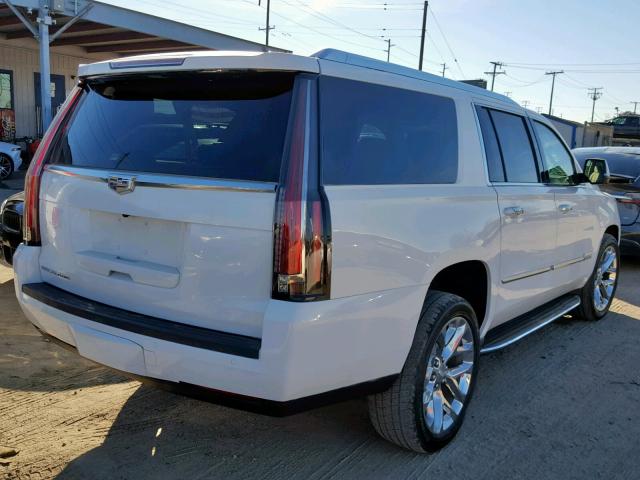 1GYS4HKJ1GR185967 - 2016 CADILLAC ESCALADE E WHITE photo 4