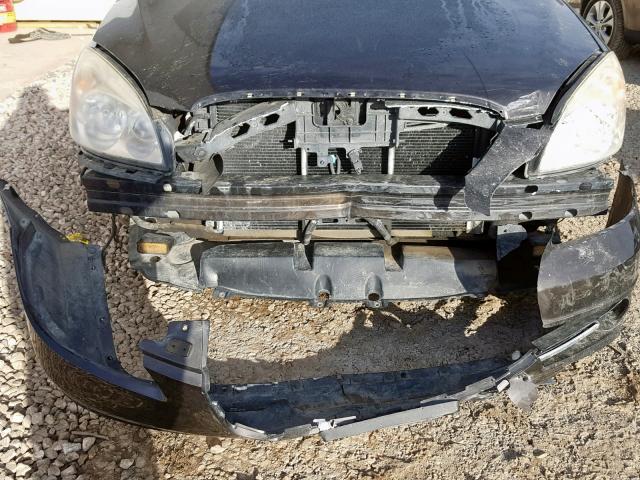 1G4HF57968U194567 - 2008 BUICK LUCERNE SU BLACK photo 9