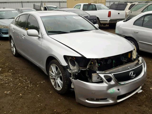 JTHBC96S275005161 - 2007 LEXUS GS 450H SILVER photo 1