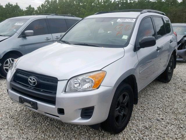 JTMZF4DV2AD025821 - 2010 TOYOTA RAV4 SILVER photo 2