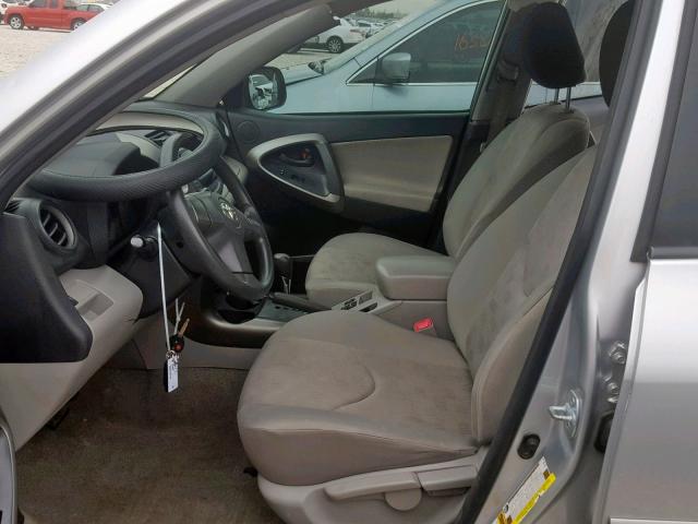 JTMZF4DV2AD025821 - 2010 TOYOTA RAV4 SILVER photo 5