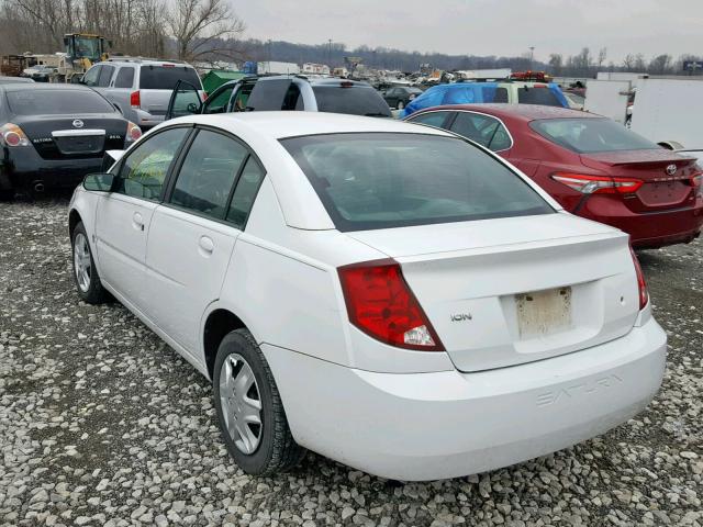 1G8AJ55F96Z154006 - 2006 SATURN ION LEVEL WHITE photo 3