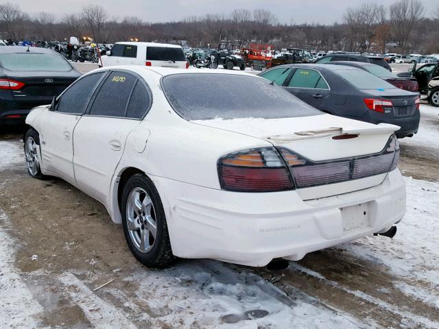 1G2HY54K54U178123 - 2004 PONTIAC BONNEVILLE WHITE photo 3