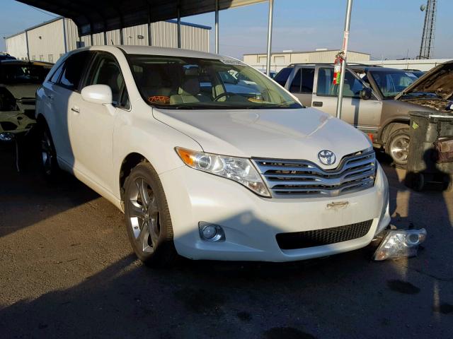 4T3BK3BB2AU045165 - 2010 TOYOTA VENZA BASE WHITE photo 1