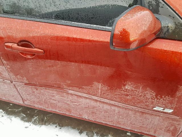 JM1BK323861437386 - 2006 MAZDA 3 S RED photo 10