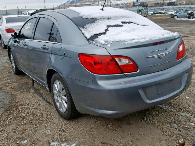 1C3LC46B29N558196 - 2009 CHRYSLER SEBRING LX GRAY photo 3