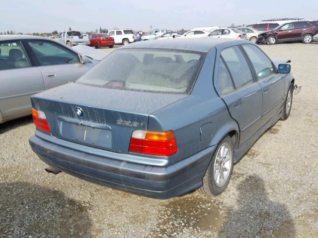 WBACD4327WAV60457 - 1998 BMW 328 I AUTO GREEN photo 4