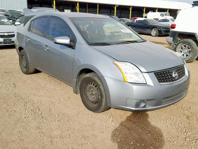 3N1AB61E98L691476 - 2008 NISSAN SENTRA 2.0 GRAY photo 1