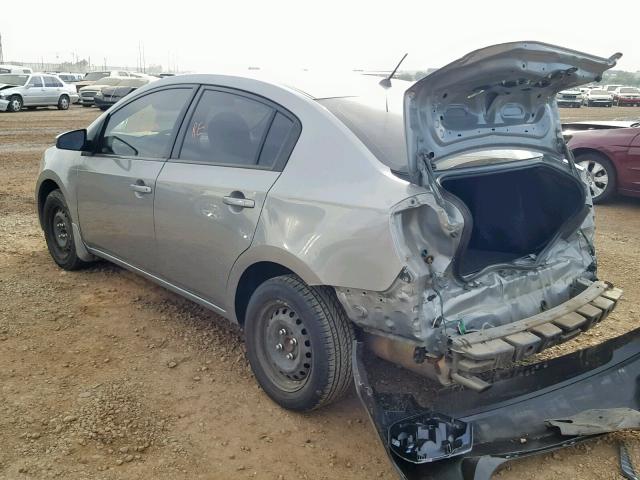 3N1AB61E98L691476 - 2008 NISSAN SENTRA 2.0 GRAY photo 3