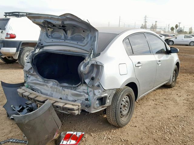 3N1AB61E98L691476 - 2008 NISSAN SENTRA 2.0 GRAY photo 4