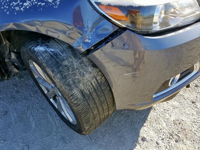 1G11H5SA2DF173434 - 2013 CHEVROLET MALIBU LTZ გრაფიტი ფოტო 9