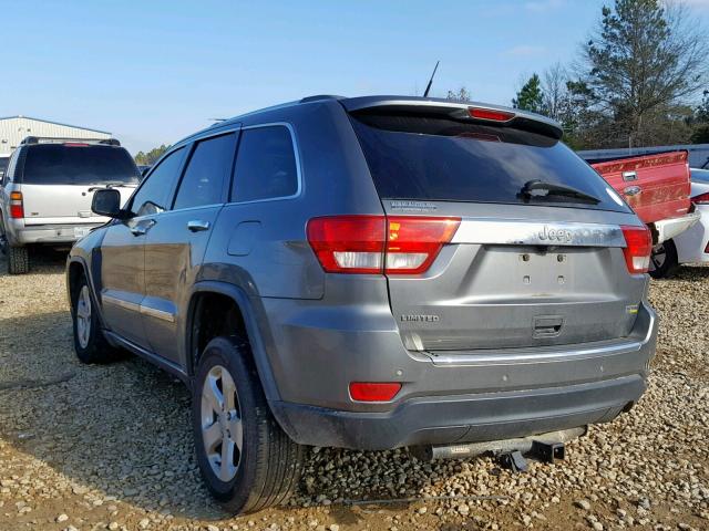 1J4RS5GG6BC698143 - 2011 JEEP GRAND CHER GRAY photo 3