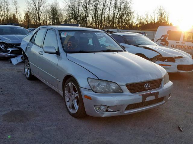 JTHBD192720060687 - 2002 LEXUS IS 300 SILVER photo 1