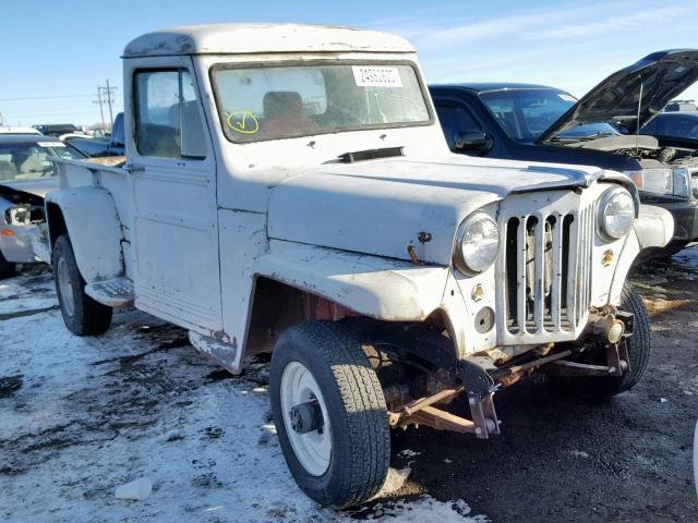 5526864289 - 1961 JEEP WILLY  WHITE photo 1